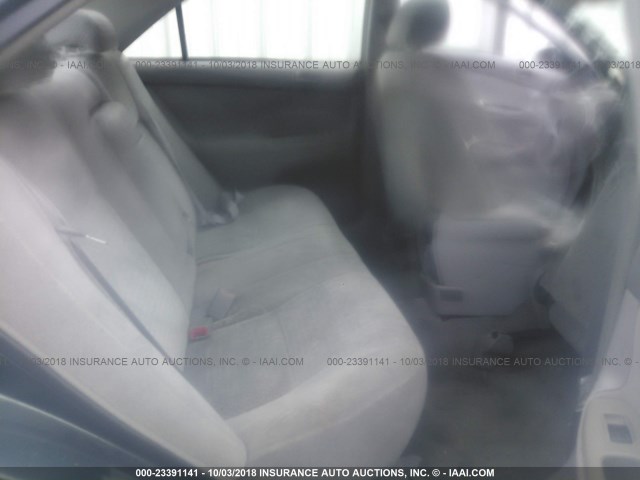 4T1BF32K52U514229 - 2002 TOYOTA CAMRY LE/XLE/SE GREEN photo 8