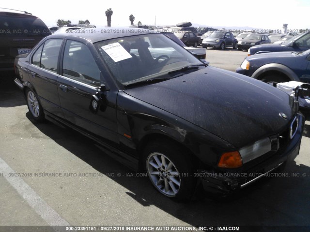 WBACD4320WAV61921 - 1998 BMW 328 I AUTOMATIC შავი ფოტო 1