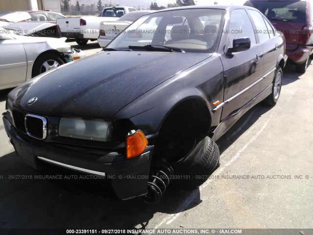 WBACD4320WAV61921 - 1998 BMW 328 I AUTOMATIC შავი ფოტო 6