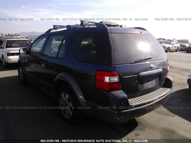 1FMZK01115GA31518 - 2005 FORD FREESTYLE SE BLUE photo 3