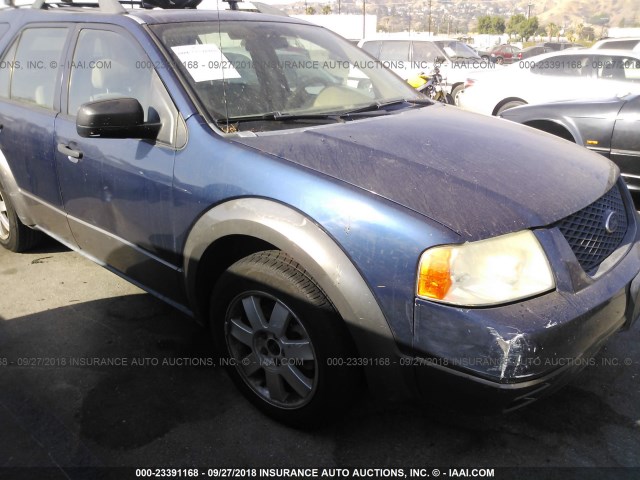 1FMZK01115GA31518 - 2005 FORD FREESTYLE SE BLUE photo 6