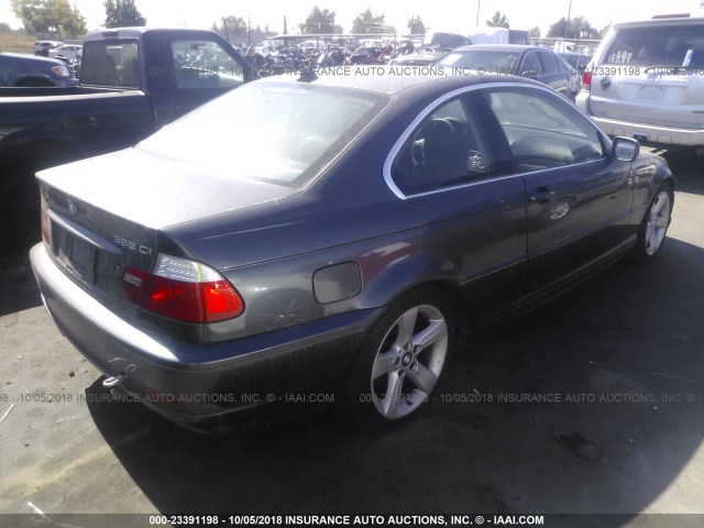 WBABV13486JT24800 - 2006 BMW 325 CI SULEV GRAY photo 4