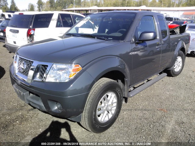 1N6AD0CWXEN732863 - 2014 NISSAN FRONTIER SV/PRO-4X GRAY photo 2