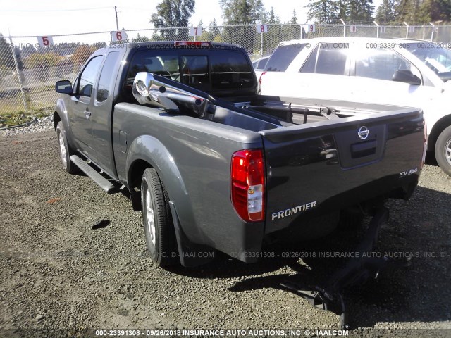 1N6AD0CWXEN732863 - 2014 NISSAN FRONTIER SV/PRO-4X GRAY photo 3