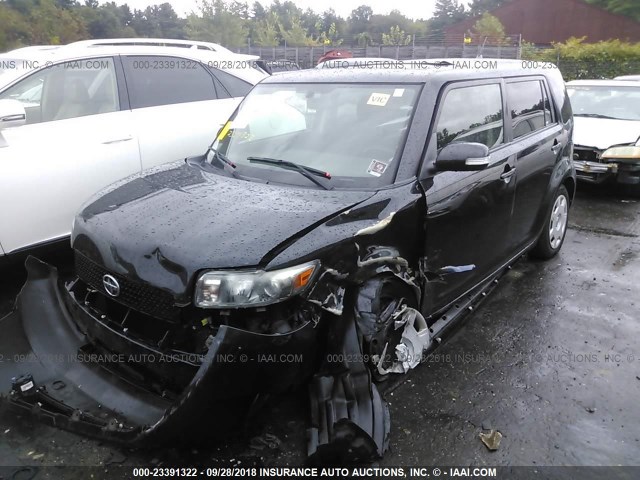 JTLKE50E491093653 - 2009 TOYOTA SCION XB Қара фото 2
