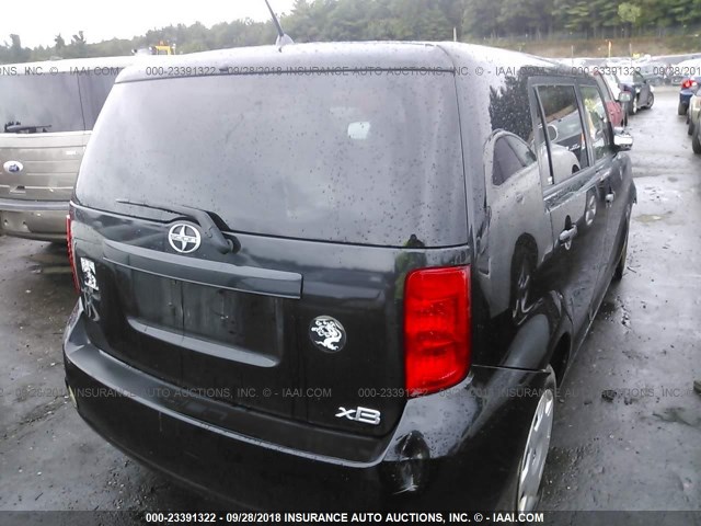 JTLKE50E491093653 - 2009 TOYOTA SCION XB Қара фото 4