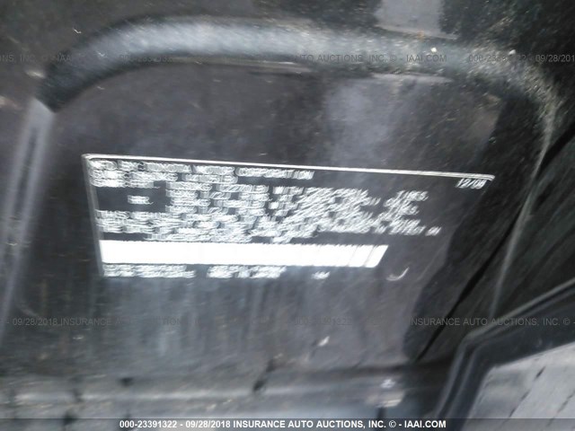 JTLKE50E491093653 - 2009 TOYOTA SCION XB Қара фото 9