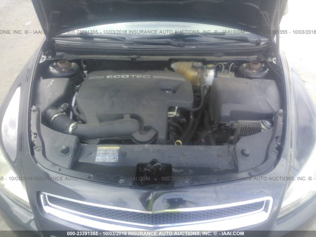 1G1ZG57B494208968 - 2009 CHEVROLET MALIBU LS 黑色 照片 10