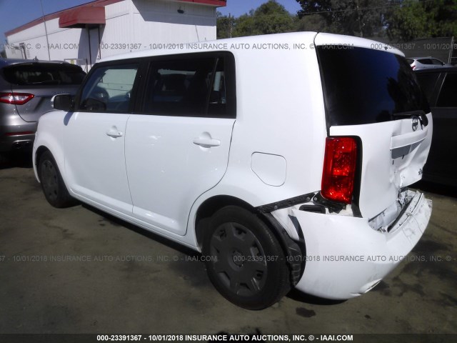 JTLKE50E291092906 - 2009 TOYOTA SCION XB Blanco foto 3