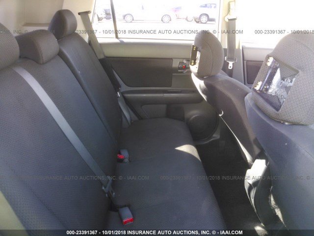 JTLKE50E291092906 - 2009 TOYOTA SCION XB Blanco foto 8