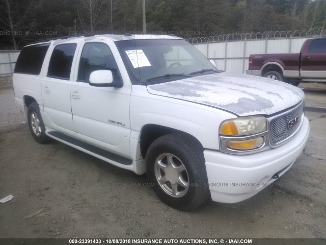 1GKFK66U63J295917 - 2003 GMC YUKON XL DENALI WHITE photo 1