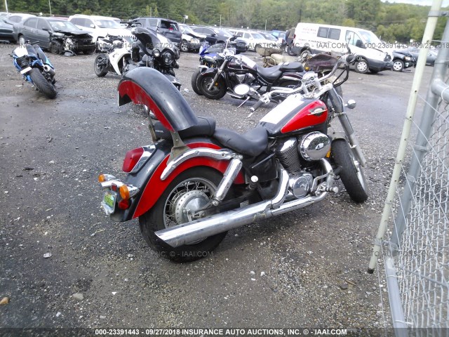 JH2RC4468YK300333 - 2000 HONDA VT750 CD2 红色 照片 4