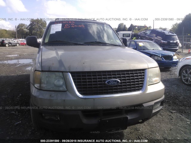 1FMFU16L24LB35518 - 2004 FORD EXPEDITION XLT GOLD photo 6