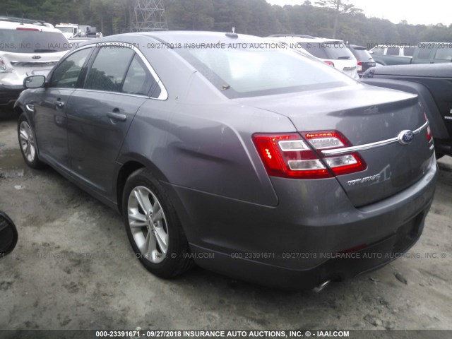 1FAHP2E83EG100526 - 2014 FORD TAURUS SEL GRAY photo 3