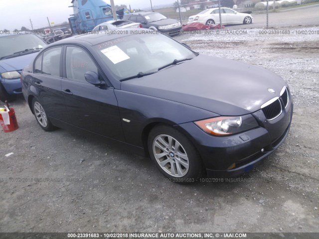 WBAVC93587KX59144 - 2007 BMW 328 XI Қою көк фото 1