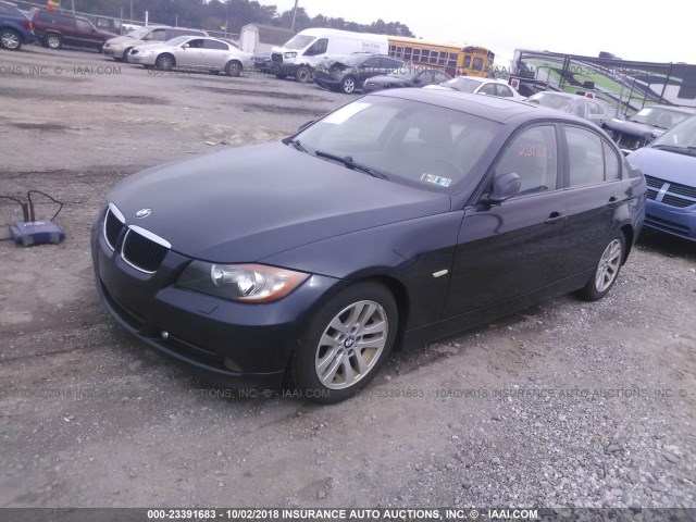 WBAVC93587KX59144 - 2007 BMW 328 XI Қою көк фото 2