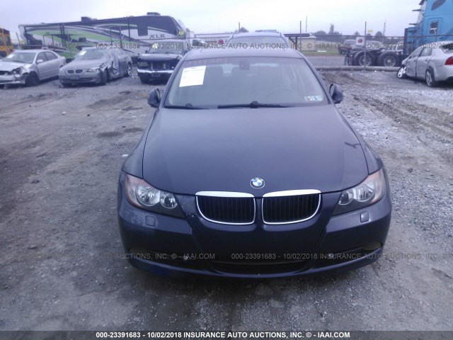 WBAVC93587KX59144 - 2007 BMW 328 XI Қою көк фото 6