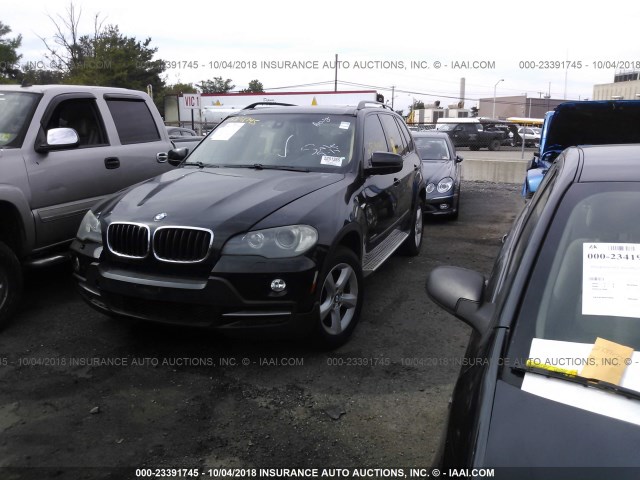 5UXFE43549L260020 - 2009 BMW X5 XDRIVE30I BLACK photo 2