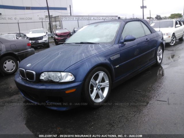 WBSBR93486PK10775 - 2006 BMW M3 BLUE photo 2