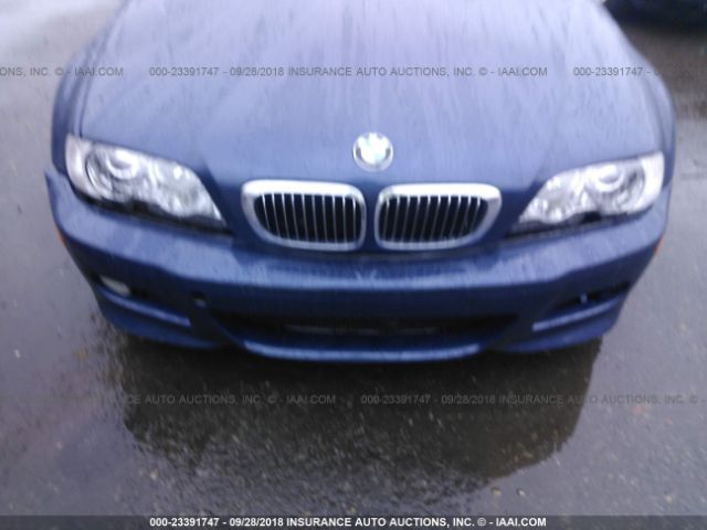 WBSBR93486PK10775 - 2006 BMW M3 BLUE photo 6