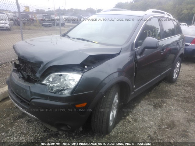 3GNAL2EK5DS551659 - 2013 CHEVROLET CAPTIVA LS GRAY photo 2