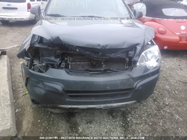 3GNAL2EK5DS551659 - 2013 CHEVROLET CAPTIVA LS GRAY photo 6