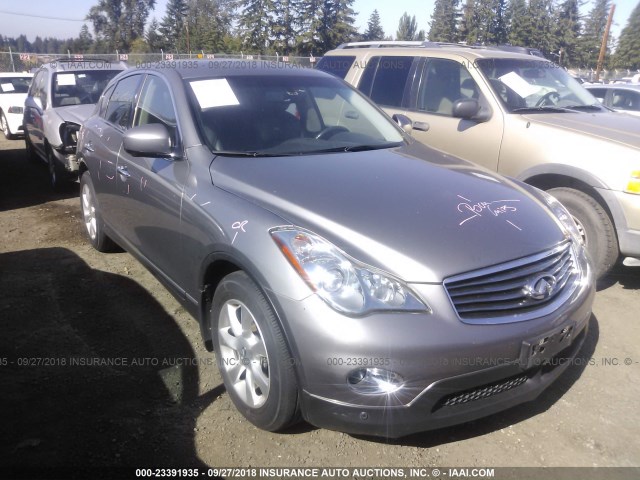 JN1AJ0HR9AM752376 - 2010 INFINITI EX35 JOURNEY GRAY photo 1