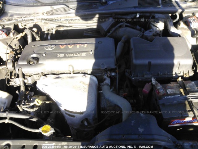 4T1BE32K14U926024 - 2004 TOYOTA CAMRY LE/XLE/SE GRAY photo 10