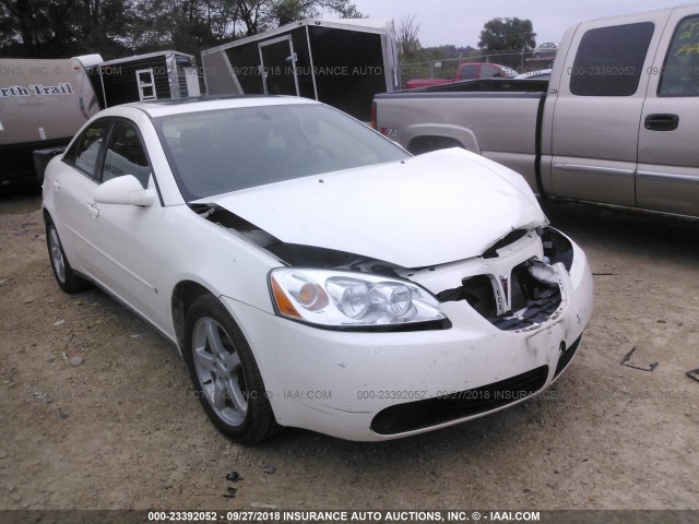 1G2ZF55B564282364 - 2006 PONTIAC G6 SE WHITE photo 1