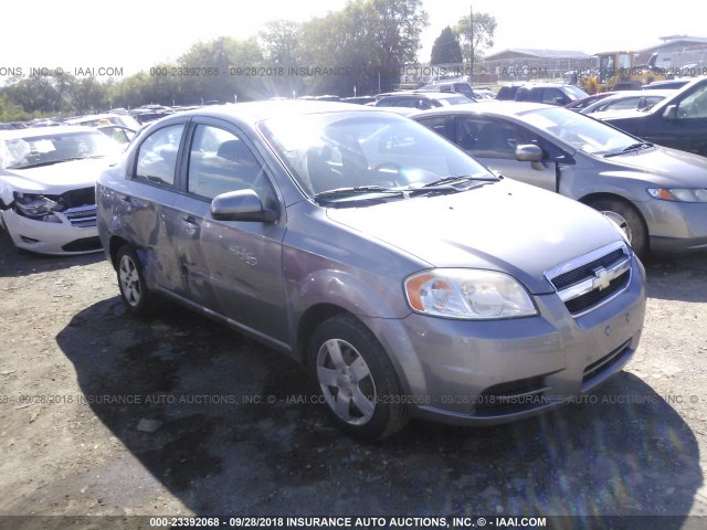 KL1TD5DE1AB108533 - 2010 CHEVROLET AVEO LS/LT Сұр фото 1