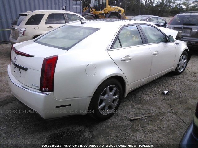 1G6DF577080213965 - 2008 CADILLAC CTS TAN photo 4