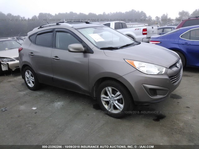 KM8JUCAC0BU201276 - 2011 HYUNDAI TUCSON GLS/LIMITED GRAY photo 1