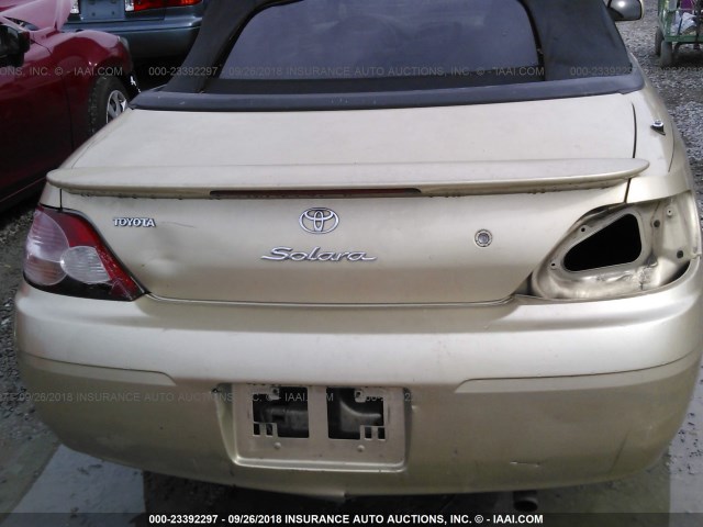 2T1FF22P12C594301 - 2002 TOYOTA CAMRY SOLARA SE/SLE BROWN photo 6