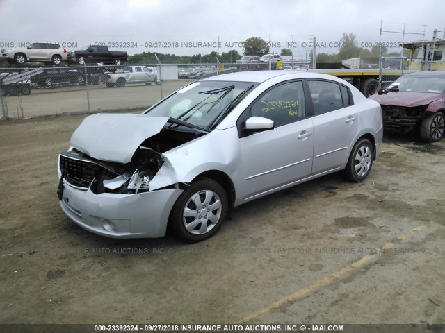 3N1AB61EX9L698275 - 2009 NISSAN SENTRA 2.0/2.0S/2.0SL SILVER photo 2