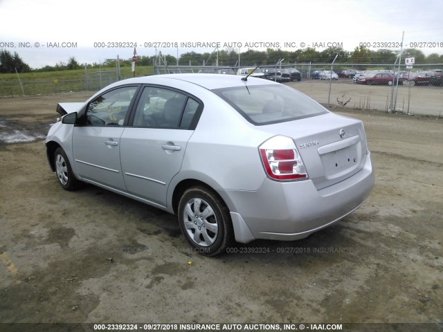 3N1AB61EX9L698275 - 2009 NISSAN SENTRA 2.0/2.0S/2.0SL SILVER photo 3