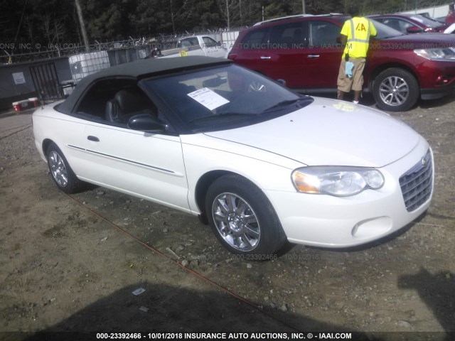 1C3EL65R34N291064 - 2004 CHRYSLER SEBRING LIMITED WHITE photo 1