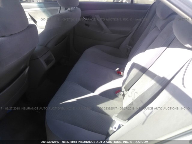 4T1BE46K67U707578 - 2007 TOYOTA CAMRY NEW GENERAT CE/LE/XLE/SE SILVER photo 8