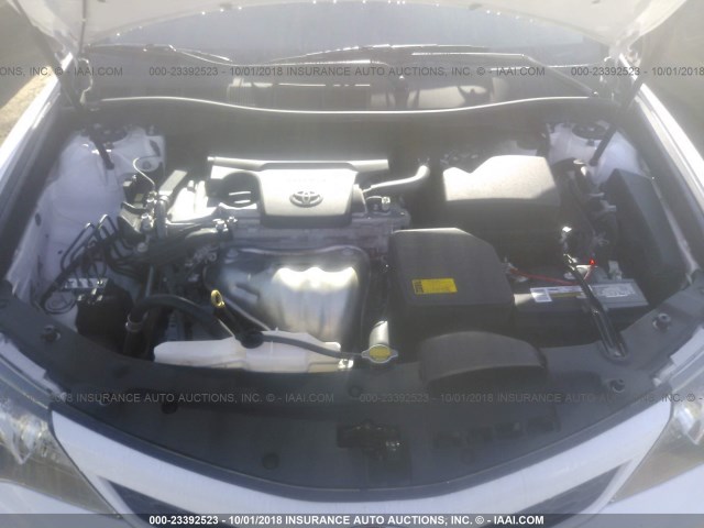 4T1BF1FK5EU393723 - 2014 TOYOTA CAMRY L/SE/LE/XLE თეთრი ფოტო 10