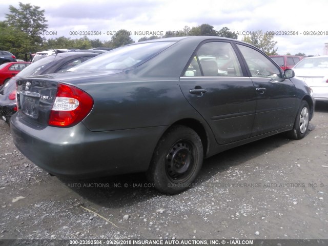 4T1BE32K13U738053 - 2003 TOYOTA CAMRY LE/XLE/SE Yaşıl foto 4