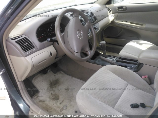 4T1BE32K13U738053 - 2003 TOYOTA CAMRY LE/XLE/SE Yaşıl foto 5