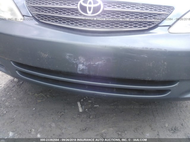 4T1BE32K13U738053 - 2003 TOYOTA CAMRY LE/XLE/SE Yaşıl foto 6