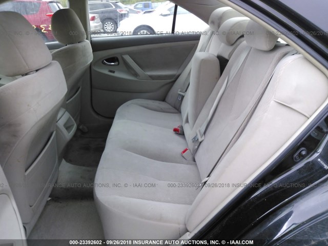 4T1BF3EK1AU098738 - 2010 TOYOTA CAMRY SE/LE/XLE 黑色 照片 8