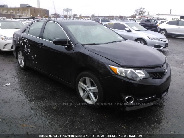 4T1BF1FK4EU419776 - 2014 TOYOTA CAMRY L/SE/LE/XLE 黑色 照片 1