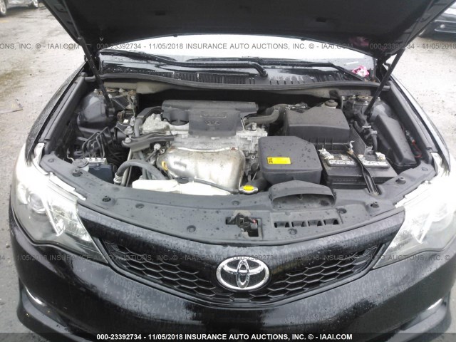 4T1BF1FK4EU419776 - 2014 TOYOTA CAMRY L/SE/LE/XLE 黑色 照片 10