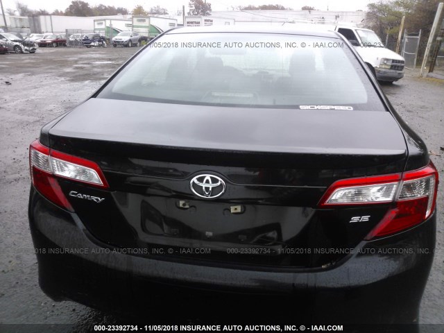 4T1BF1FK4EU419776 - 2014 TOYOTA CAMRY L/SE/LE/XLE 黑色 照片 6
