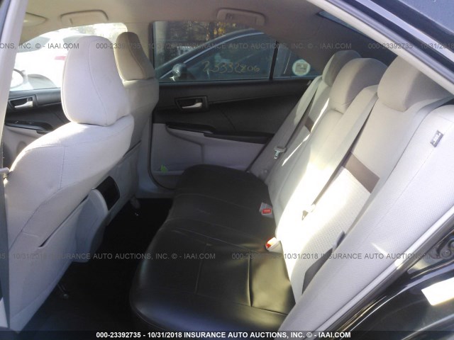 4T1BF1FK6CU030747 - 2012 TOYOTA CAMRY SE/LE/XLE შავი ფოტო 8