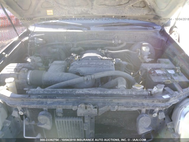 5TBBT441X6S480539 - 2006 TOYOTA TUNDRA ACCESS CAB SR5 BLACK photo 10