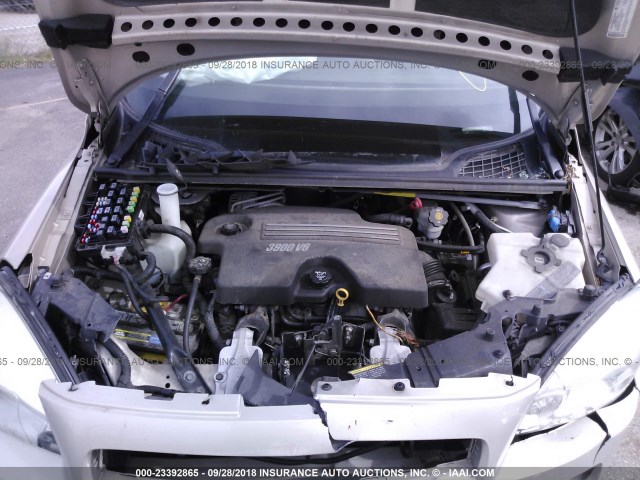 1GNDV23177D194233 - 2007 CHEVROLET UPLANDER LS 金色 照片 10