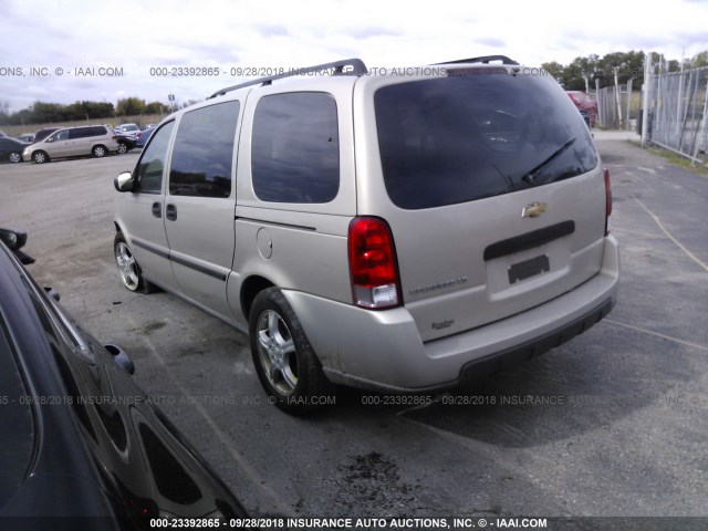 1GNDV23177D194233 - 2007 CHEVROLET UPLANDER LS 金色 照片 3