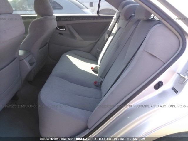 JTNBE46K593168699 - 2009 TOYOTA CAMRY SE/LE/XLE SILVER photo 8